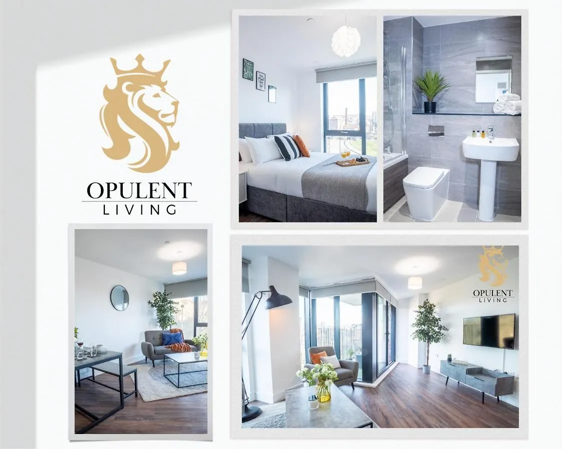 Great Central 2 Bed Apartments Near City Centre Opulent Living Serviced Accommodation Sheffield